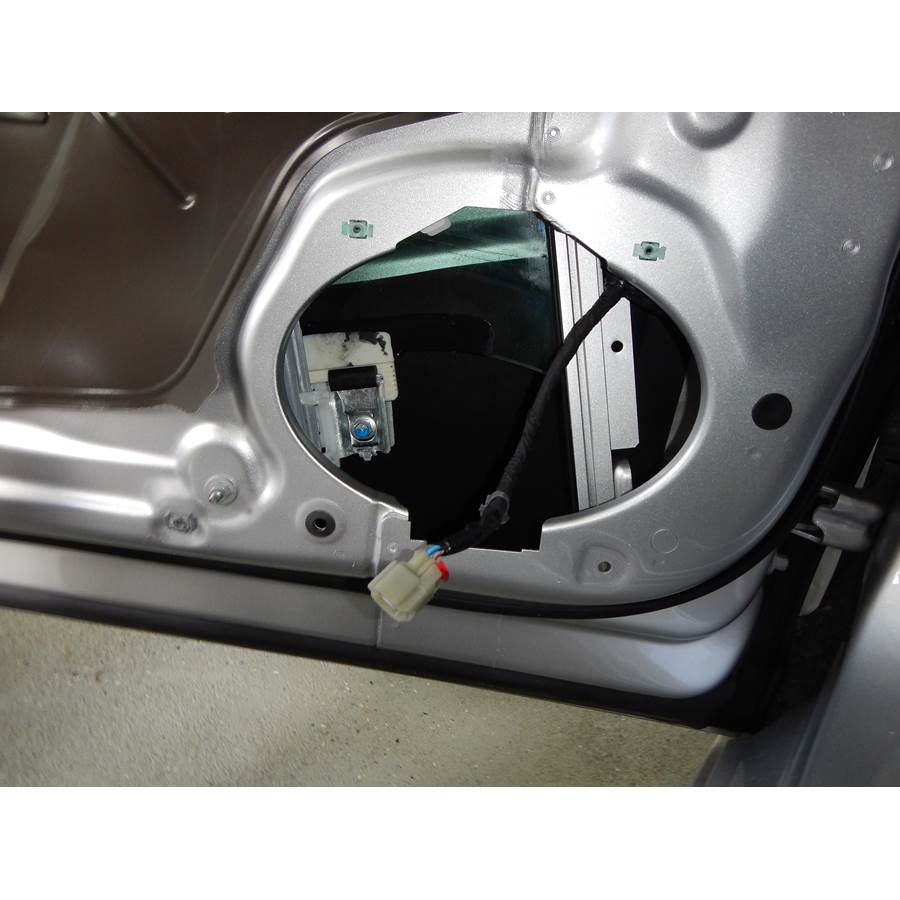 2015 Cadillac CTS Front door woofer removed