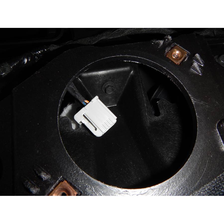 2016 Cadillac CTS Center dash speaker removed