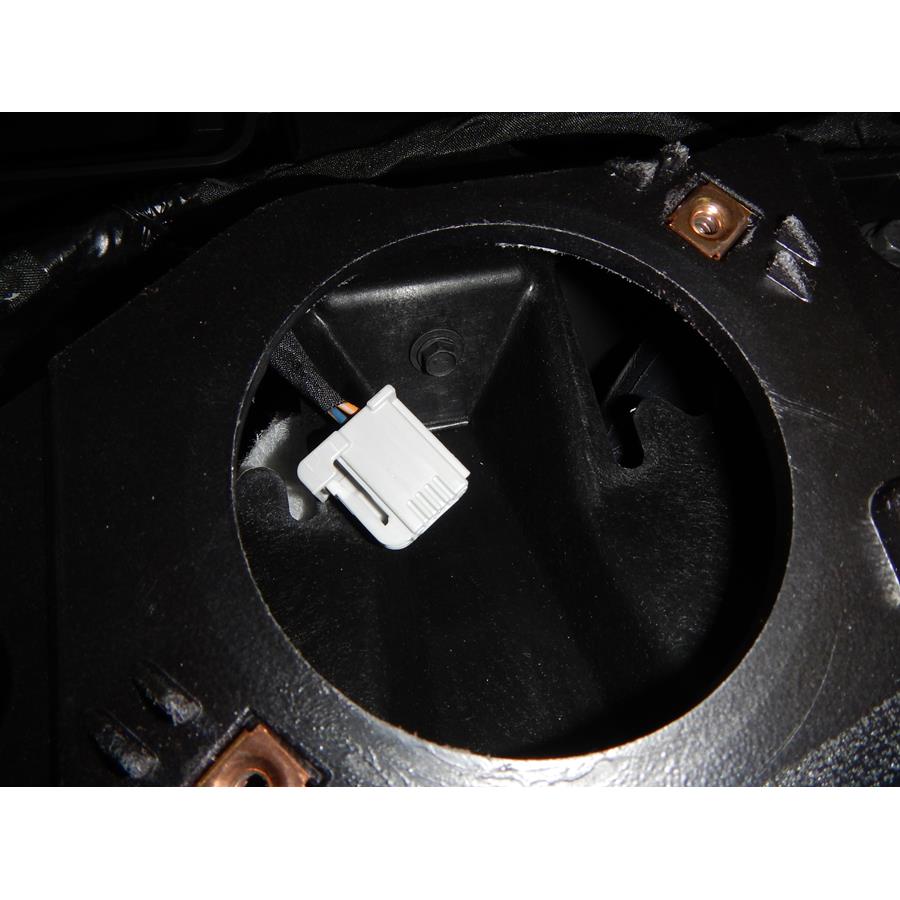 2017 Cadillac CTS Center dash speaker removed