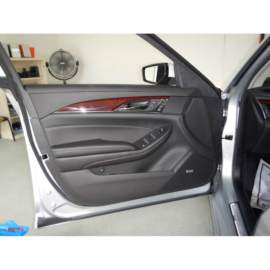 2019 Cadillac CTS Front door speaker location