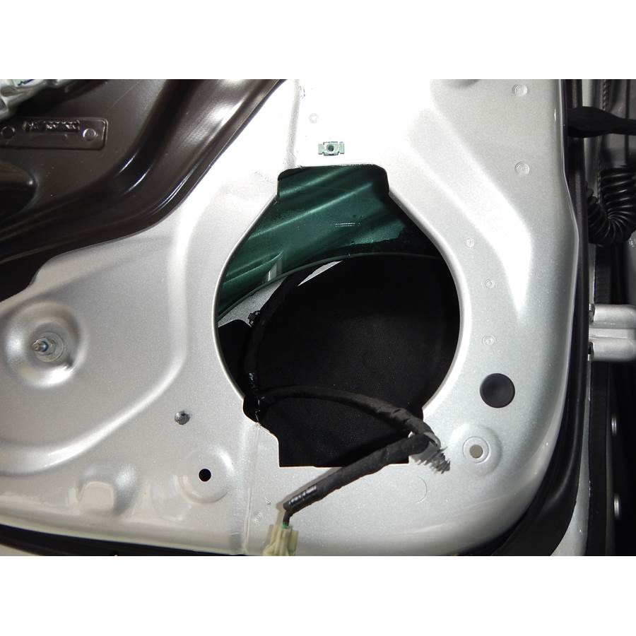 2016 Cadillac CTS Rear door speaker removed