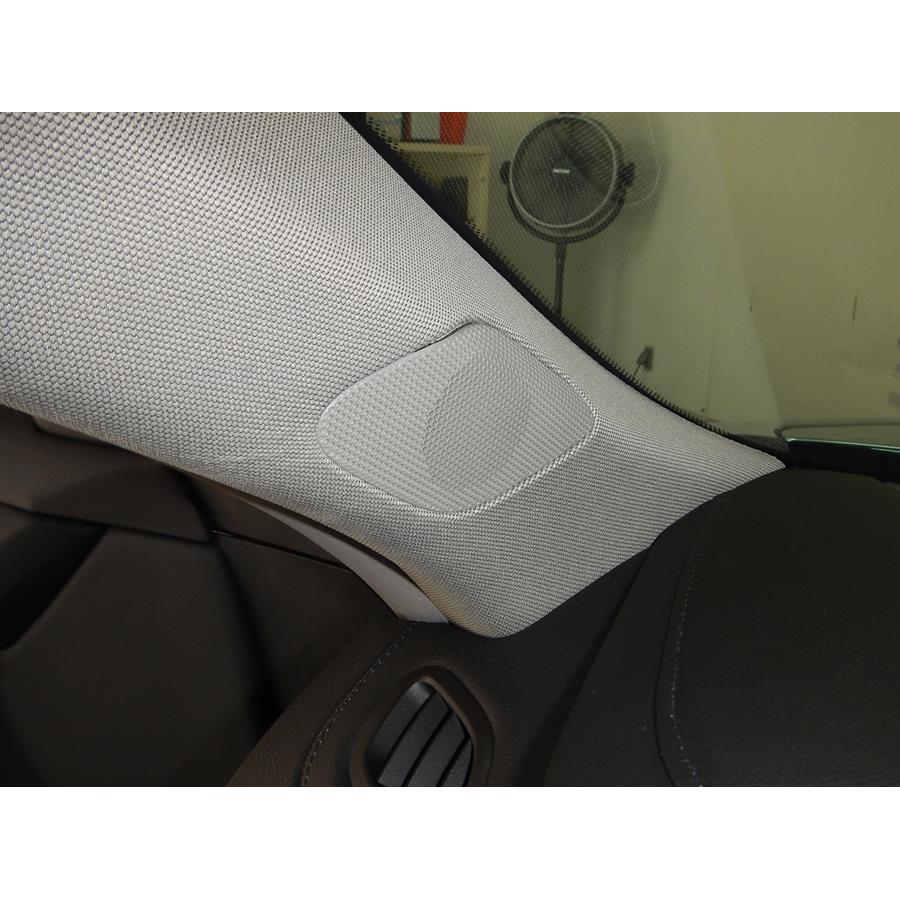 2017 Cadillac CTS Front pillar speaker location