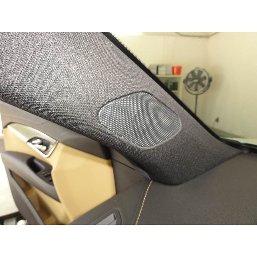 2013 Cadillac ATS Front pillar speaker location