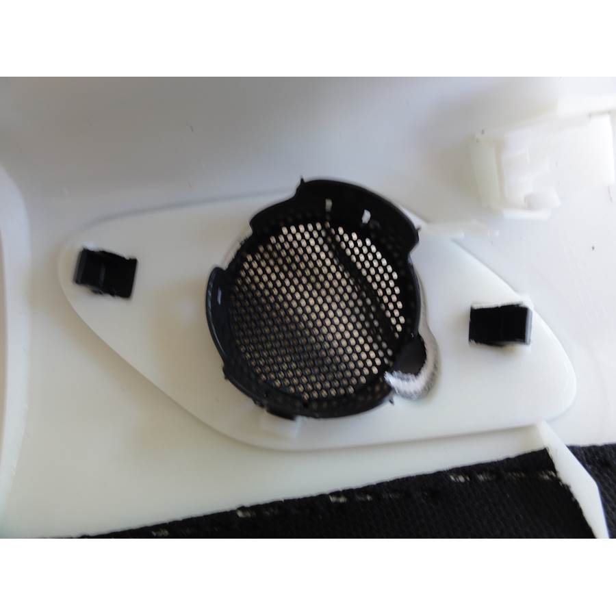 2013 Cadillac ATS Front pillar speaker removed