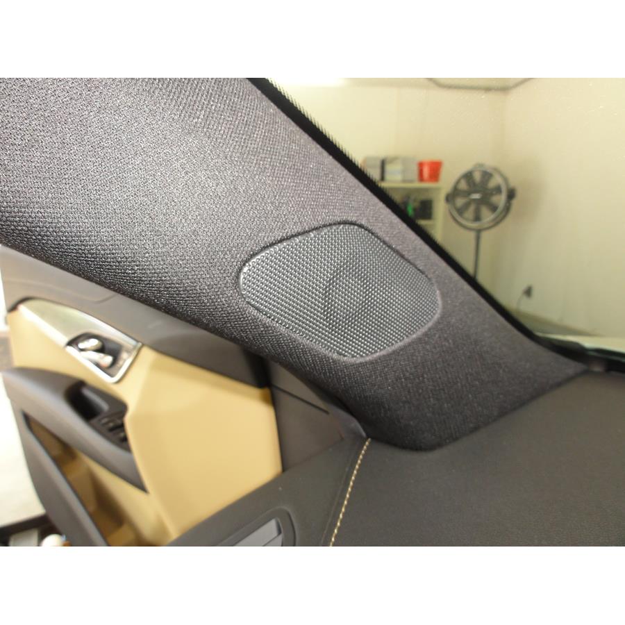 2016 Cadillac ATS Front pillar speaker location