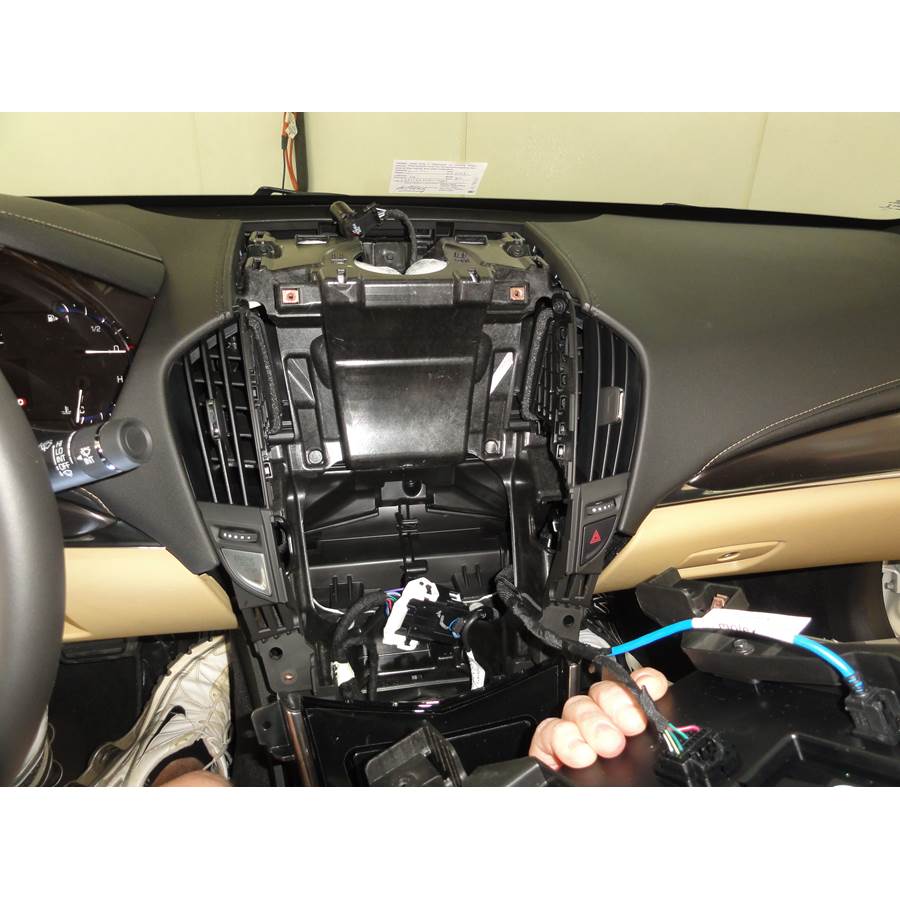 2014 Cadillac ATS Factory radio removed