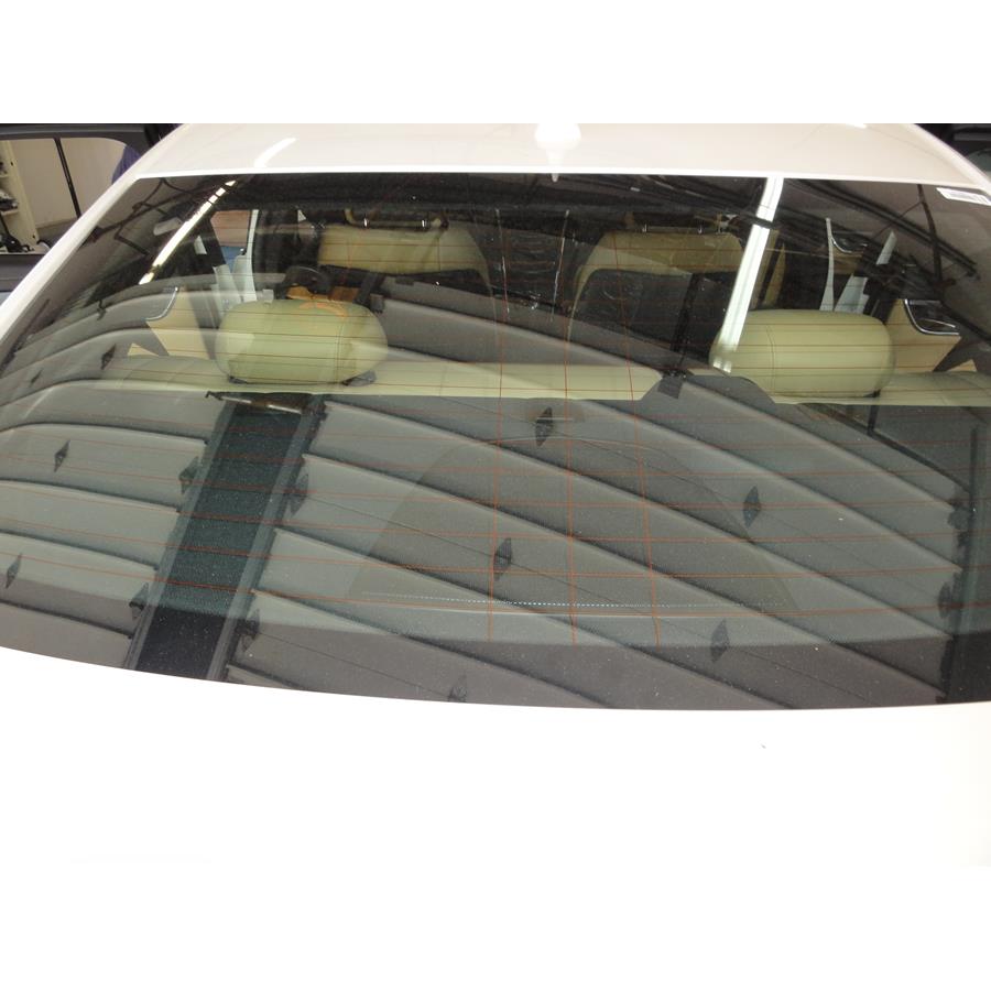 2018 Cadillac ATS Rear deck center speaker location