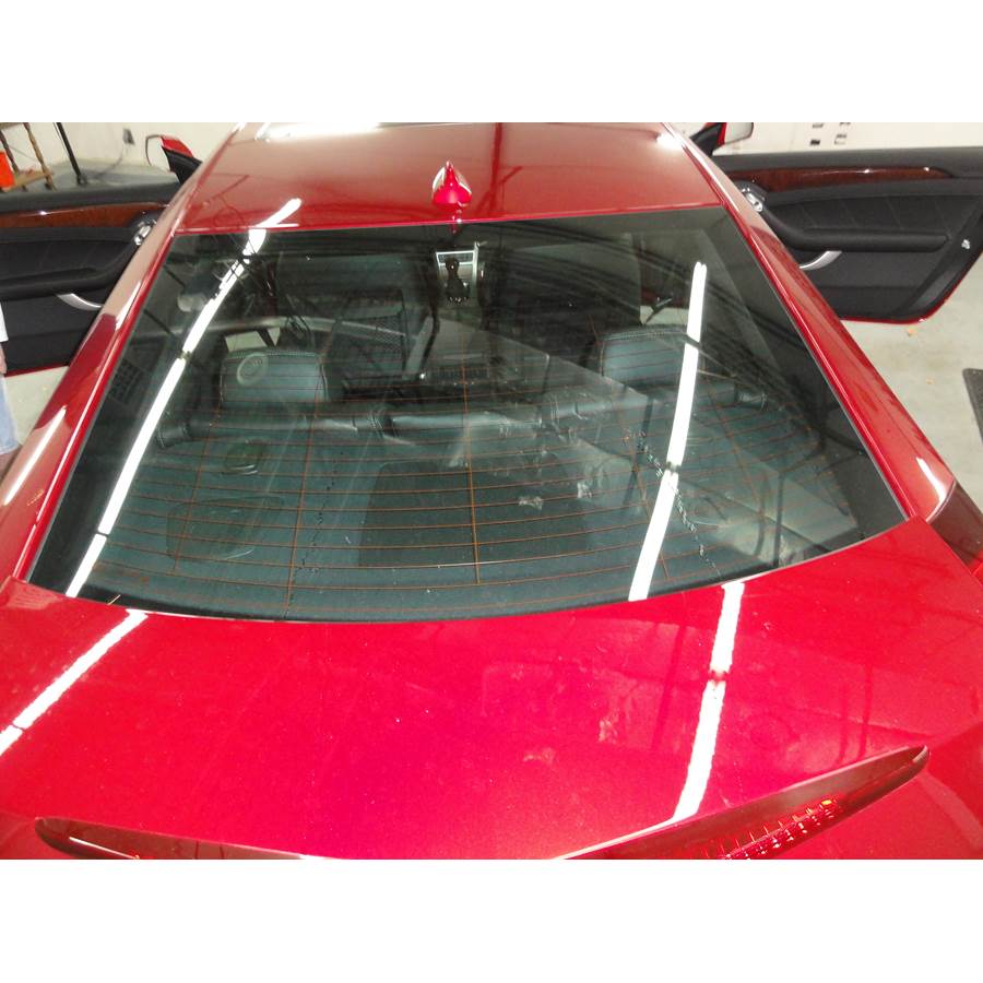 2012 Cadillac CTS Rear deck speaker location