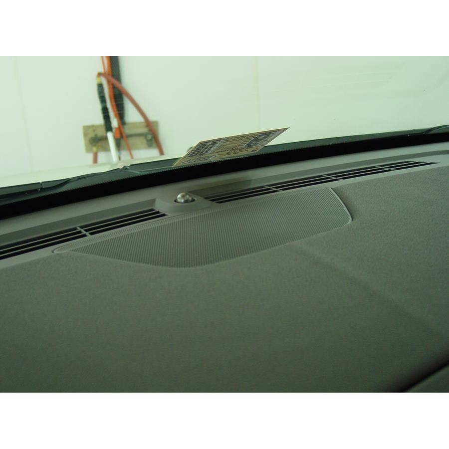 2014 Cadillac CTS Center dash speaker location