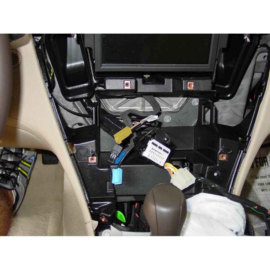 2012 Cadillac CTS Factory radio removed