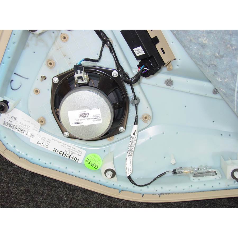 2011 Cadillac CTS Rear door speaker