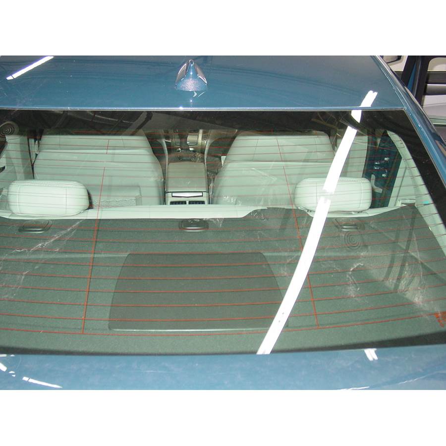 2012 Cadillac CTS Rear deck center speaker location