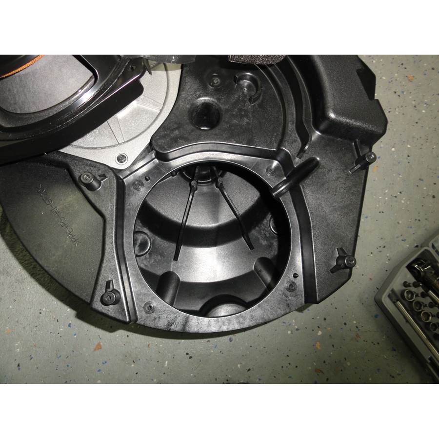 2012 Cadillac CTS Sport Wagon Under cargo floor speaker removed