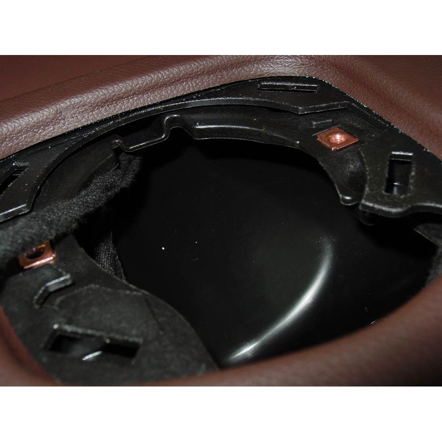2010 Cadillac SRX Center dash speaker removed