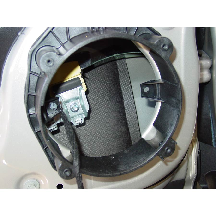 2012 Cadillac SRX Front speaker removed