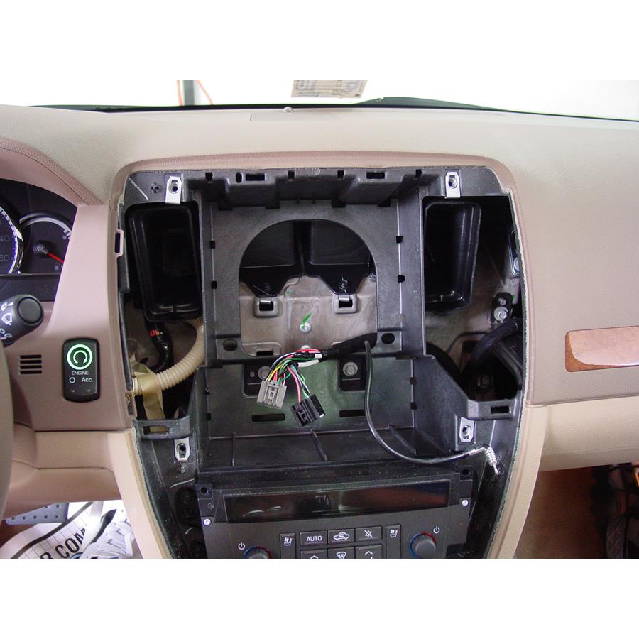 2011 Cadillac STS Factory radio removed