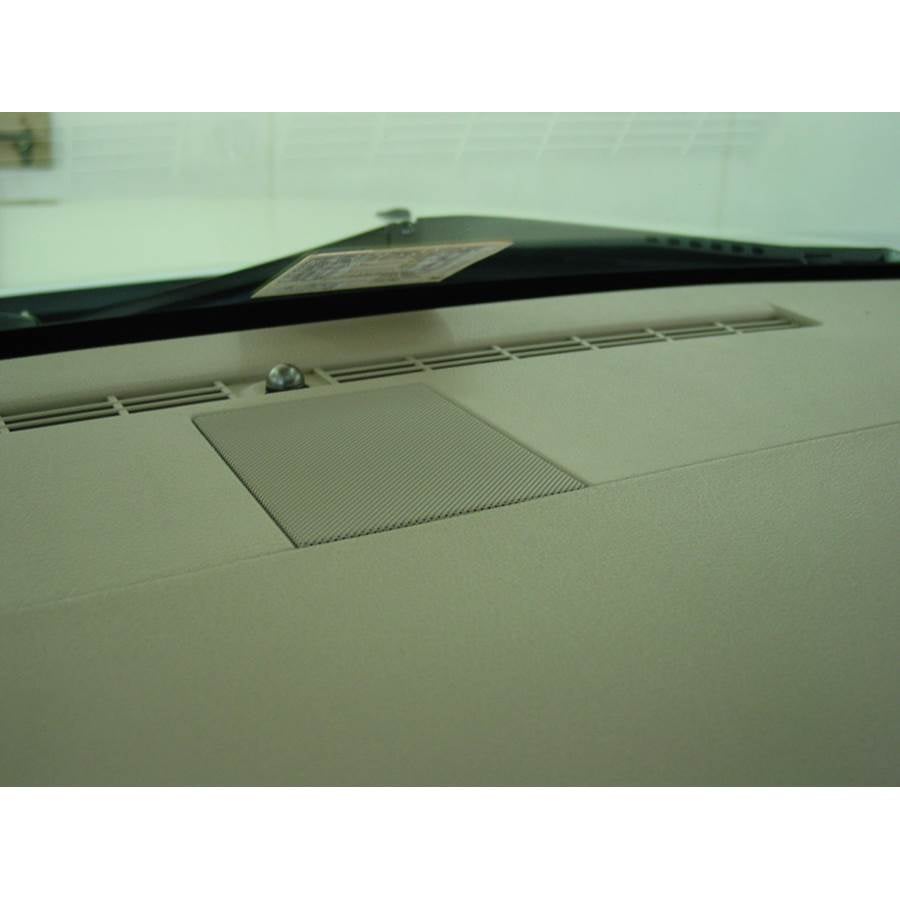 2009 Cadillac STS Center dash speaker location