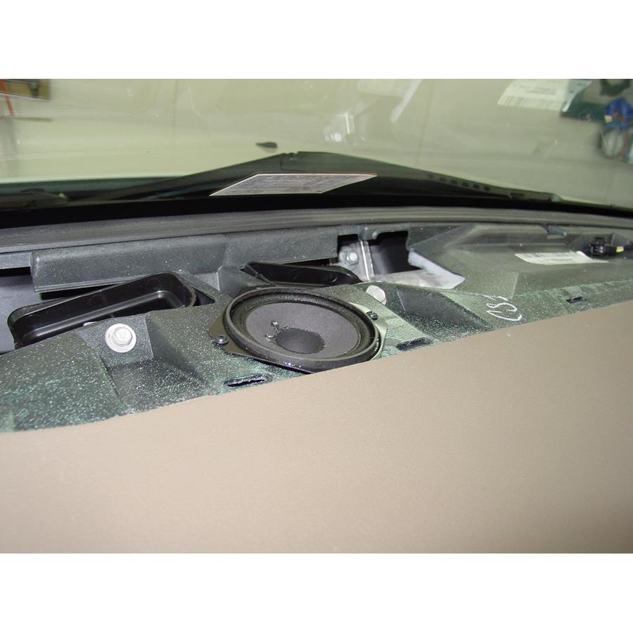 2011 Cadillac STS Center dash speaker