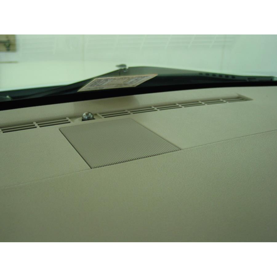 2011 Cadillac STS Center dash speaker location