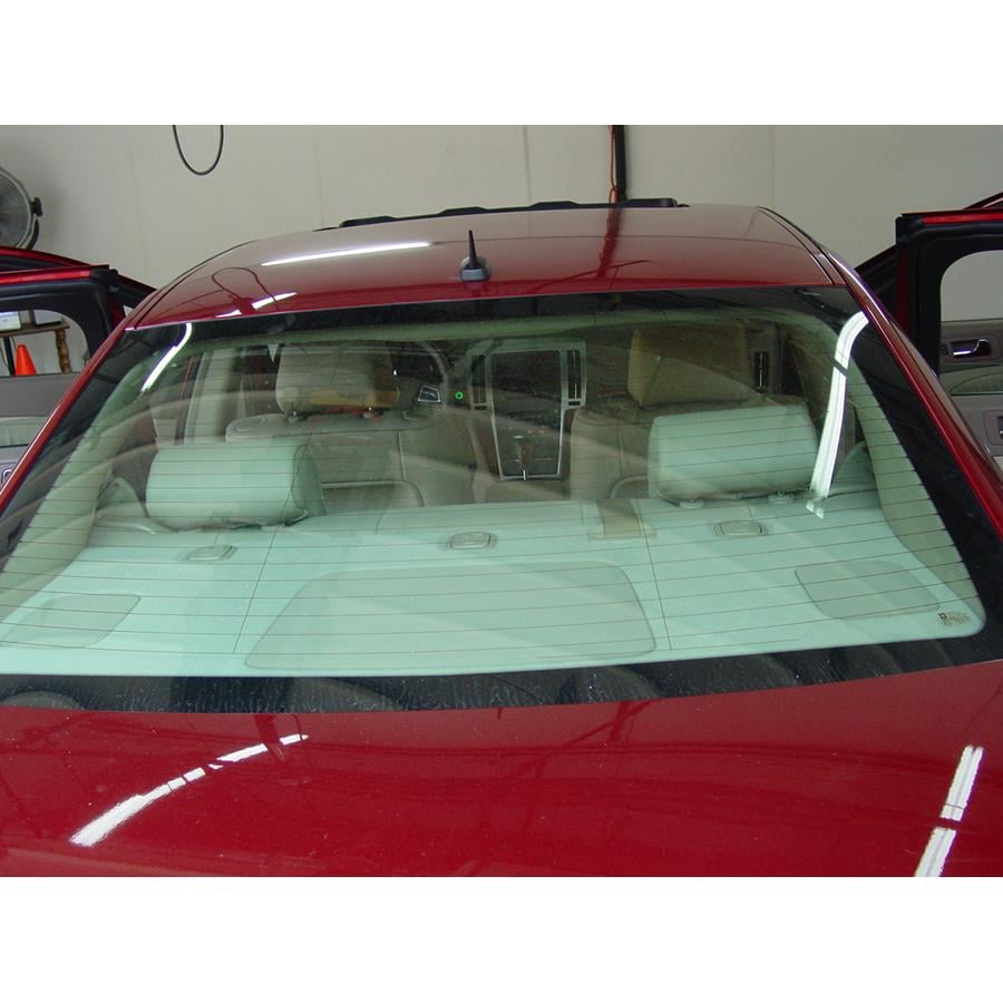 2009 Cadillac STS Rear deck speaker location