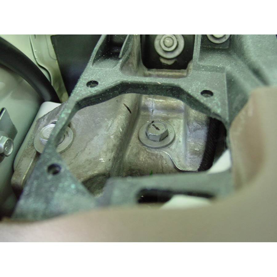 2010 Cadillac STS Dash speaker removed