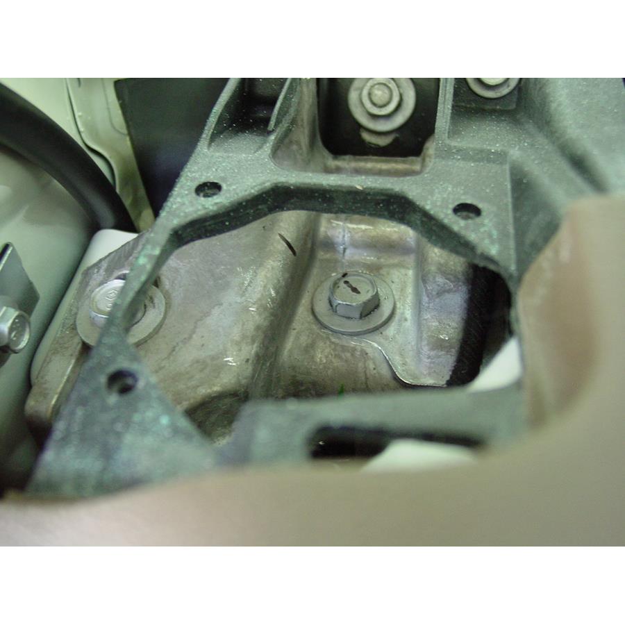 2011 Cadillac STS Dash speaker removed