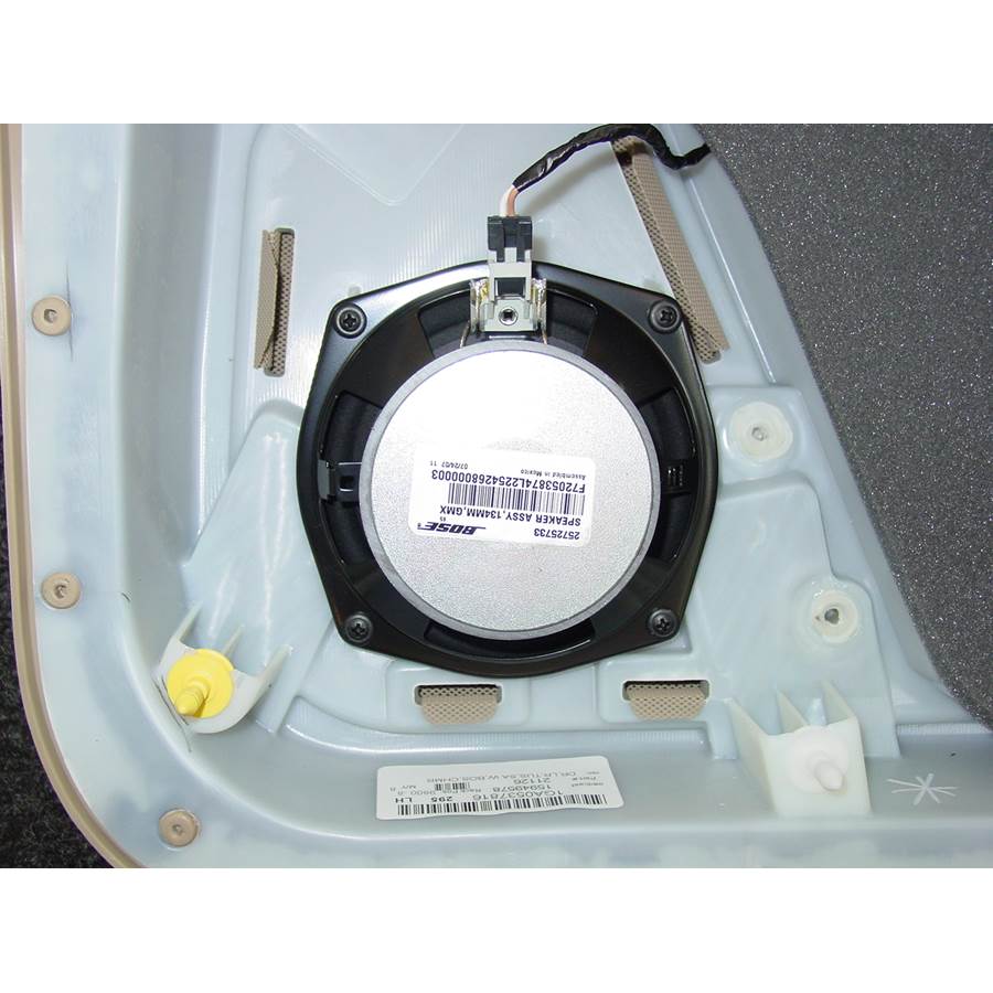 2010 Cadillac STS Rear door speaker