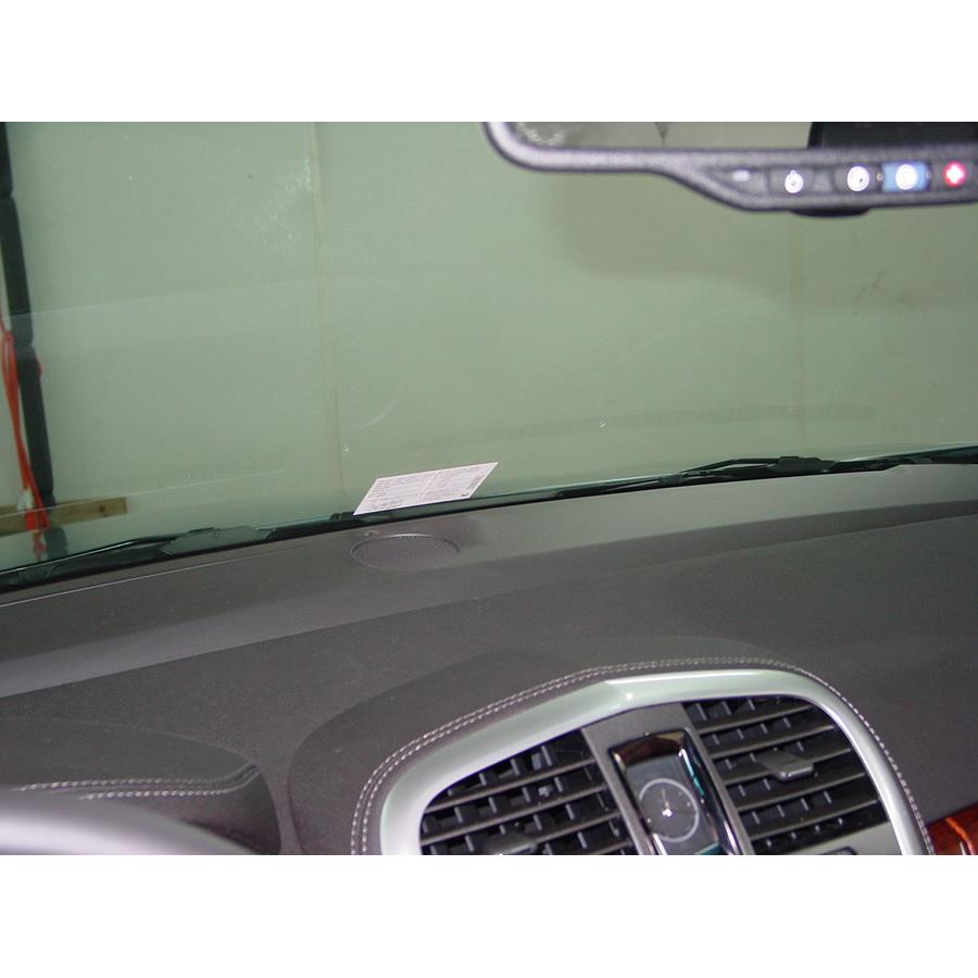 2009 Cadillac SRX Center dash speaker location
