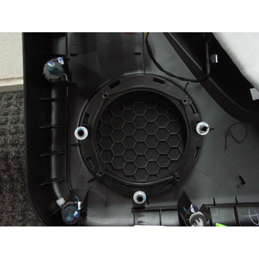 2008 Cadillac SRX Rear door speaker removed
