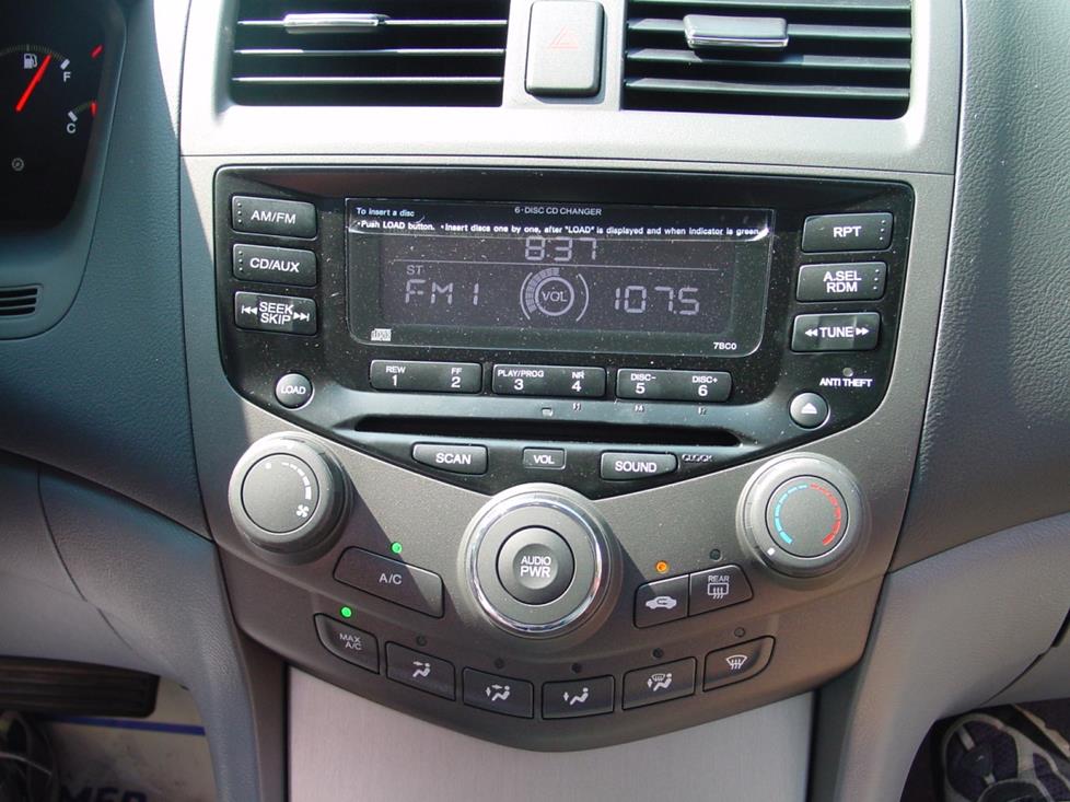 2003 honda accord coupe interior