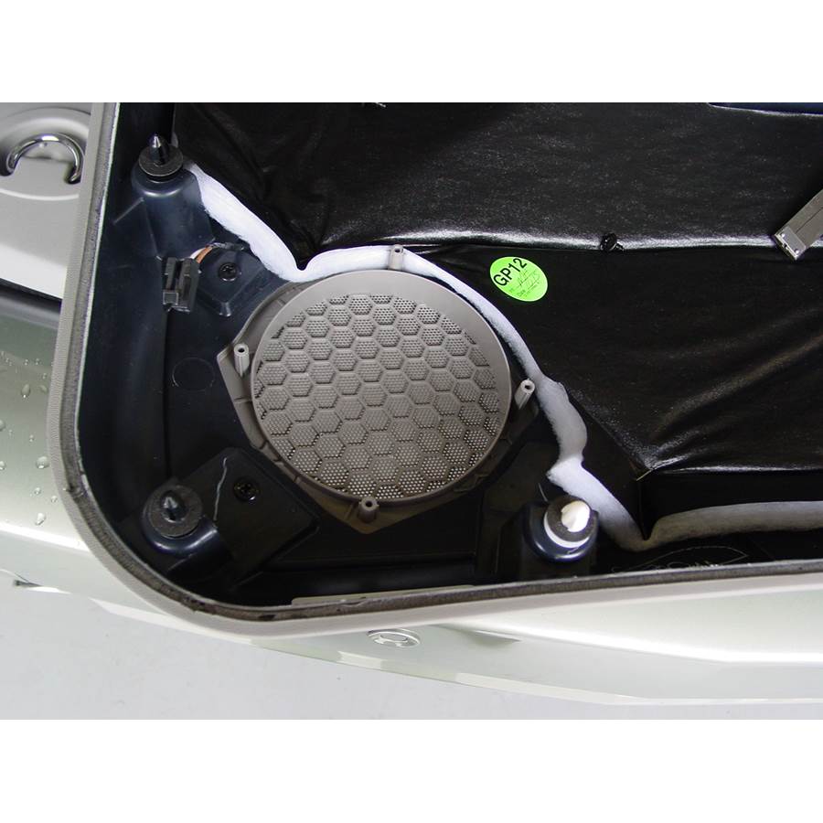 2004 Cadillac SRX Rear door speaker removed