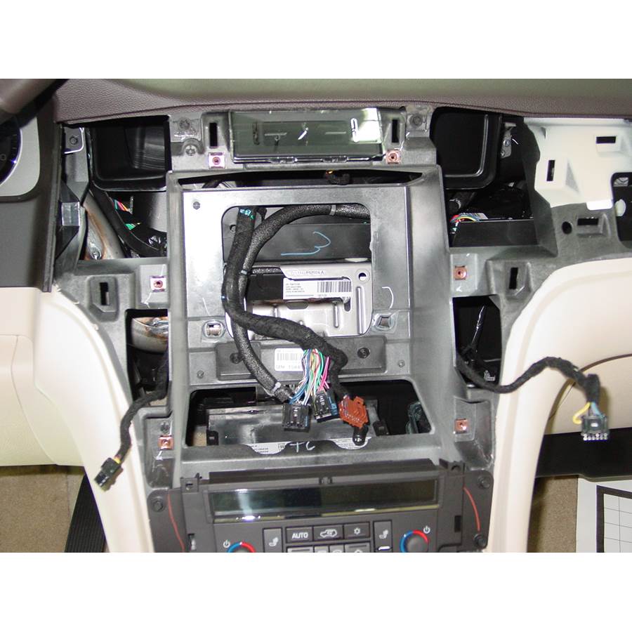 2012 Cadillac Escalade Factory radio removed