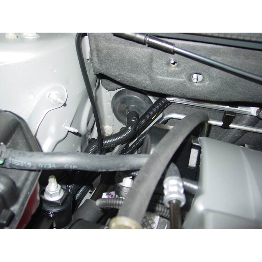 2010 Cadillac DTS Firewall access