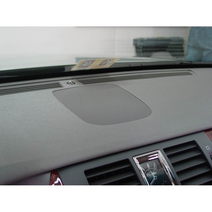 2011 Cadillac DTS Center dash speaker location