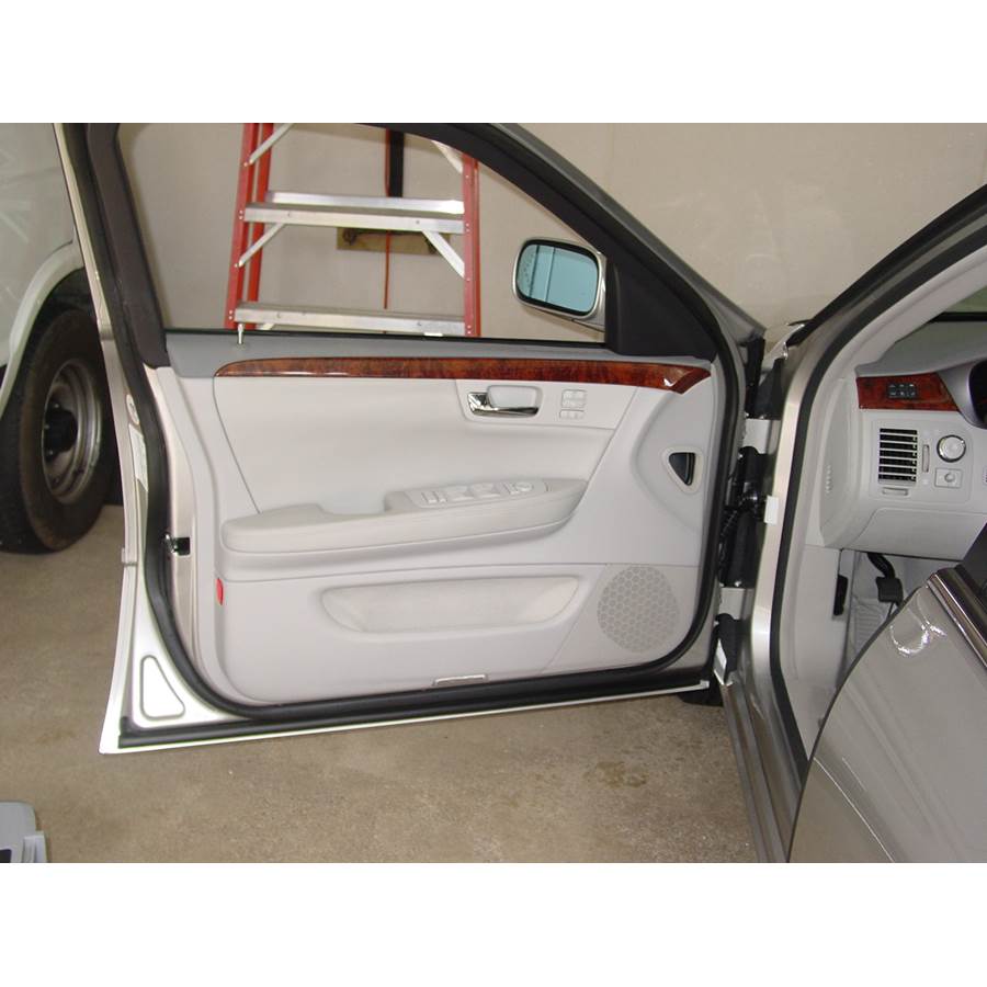 2011 Cadillac DTS Front door speaker location