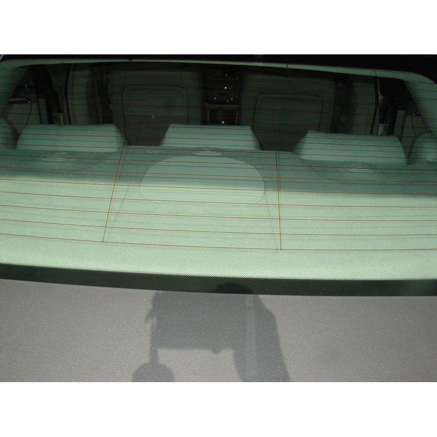 2008 Cadillac DTS Rear deck center speaker location