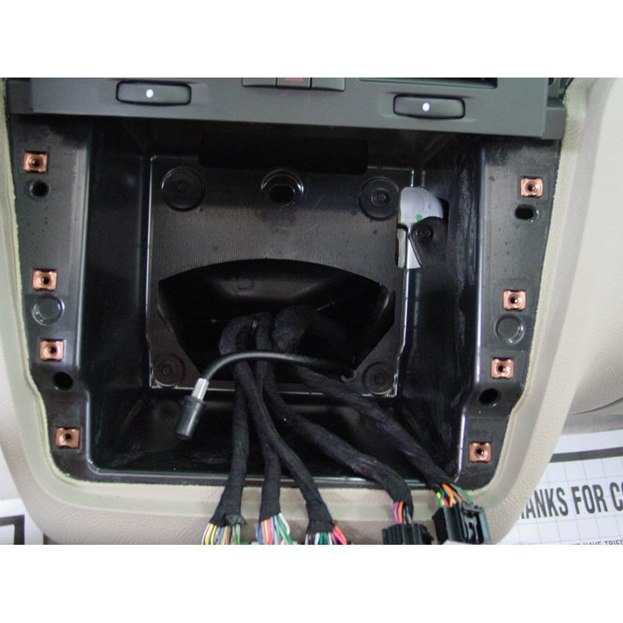2011 Cadillac DTS Factory radio removed