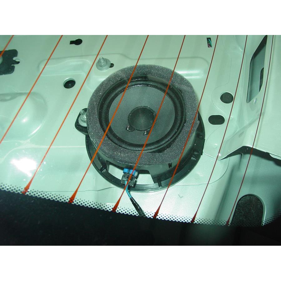 2007 Cadillac STS Rear deck speaker