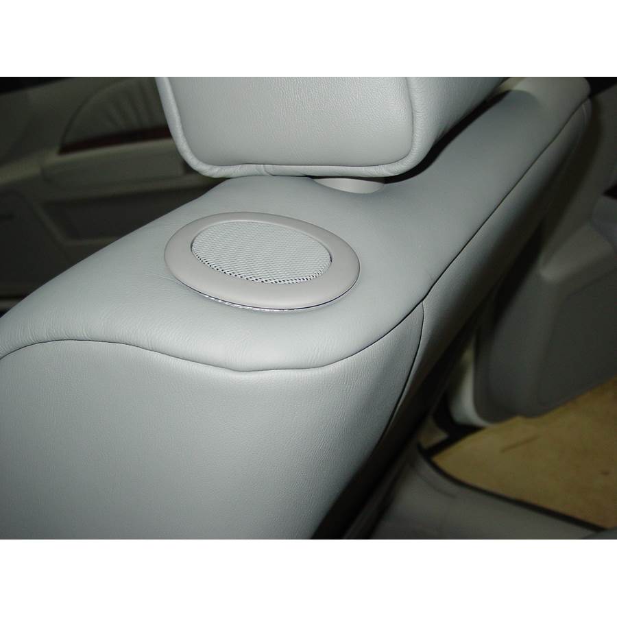 2005 Cadillac STS Under front seat speaker location