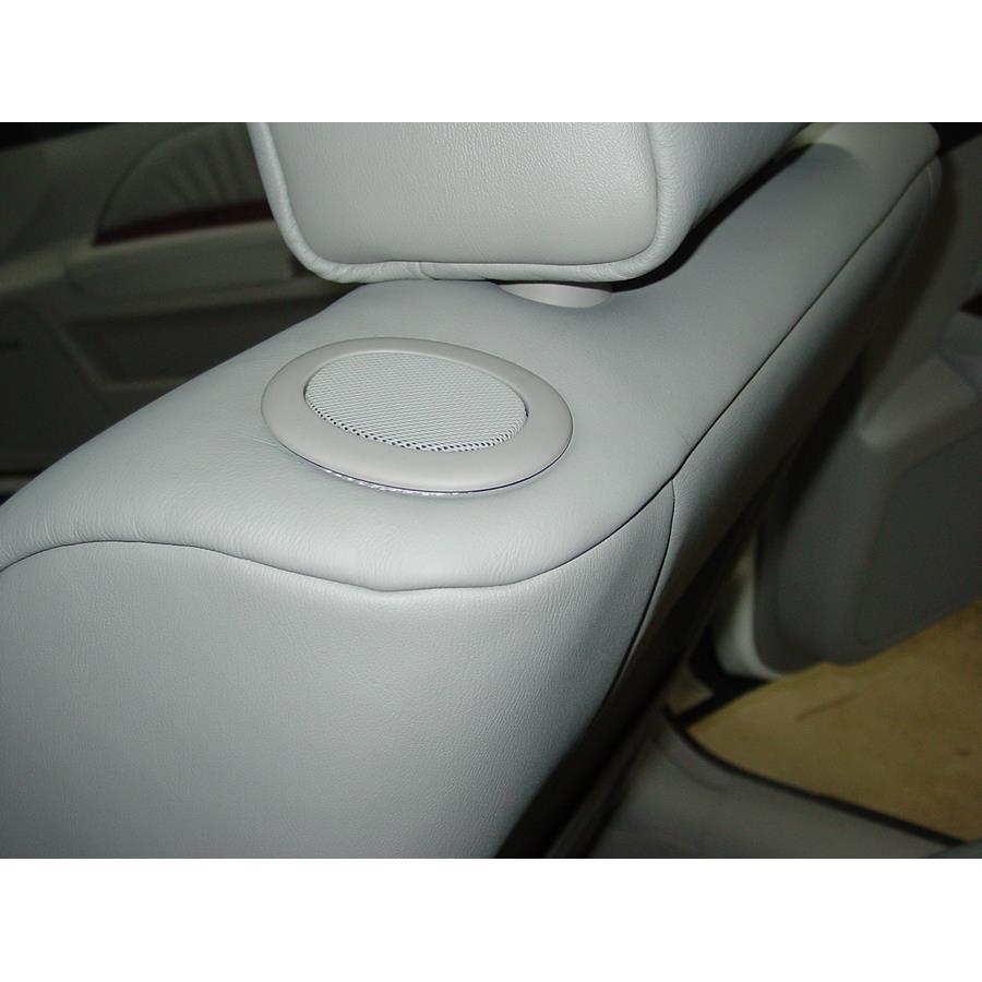2007 Cadillac STS Under front seat speaker location