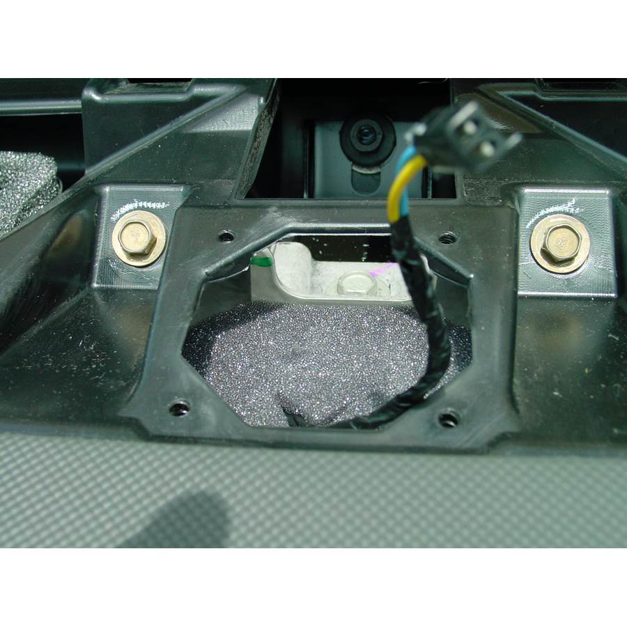 2006 Cadillac CTS Center dash speaker removed