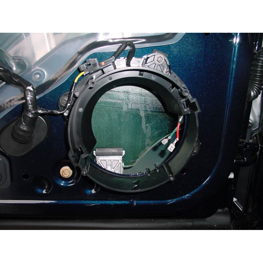 2005 Cadillac CTS Front speaker removed