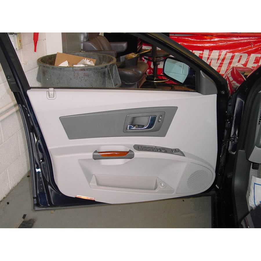 2006 Cadillac CTS Front door speaker location