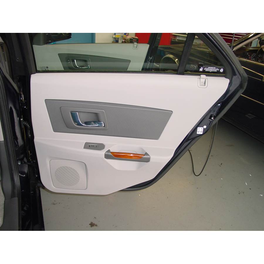 2006 Cadillac CTS Rear door speaker location
