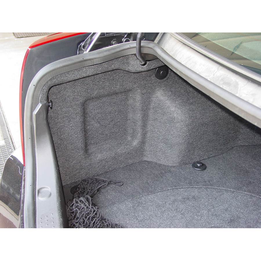 2005 Cadillac CTS Factory amplifier location
