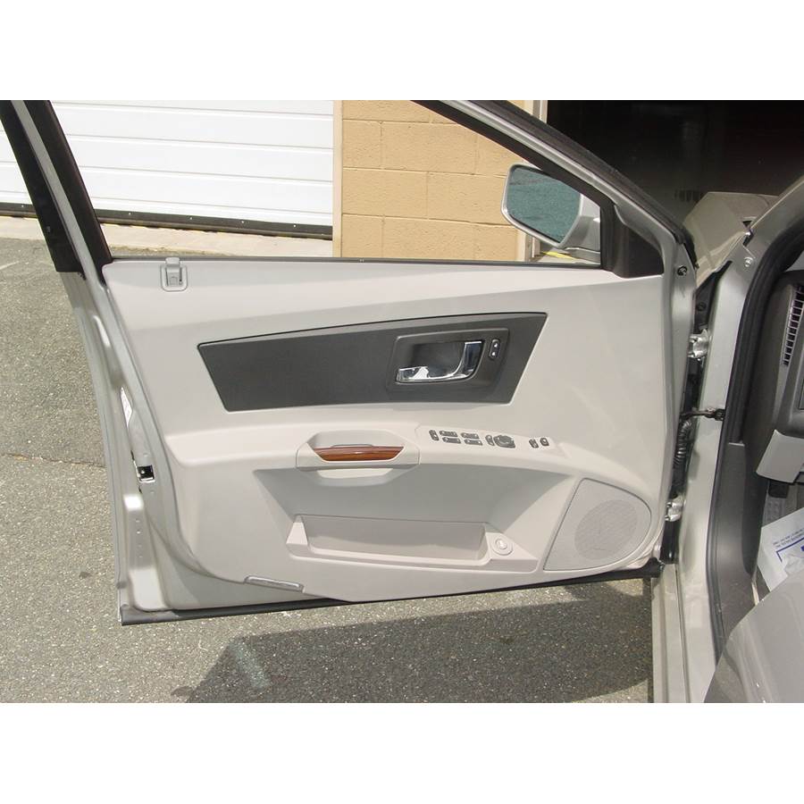 2003 Cadillac CTS Front door speaker location