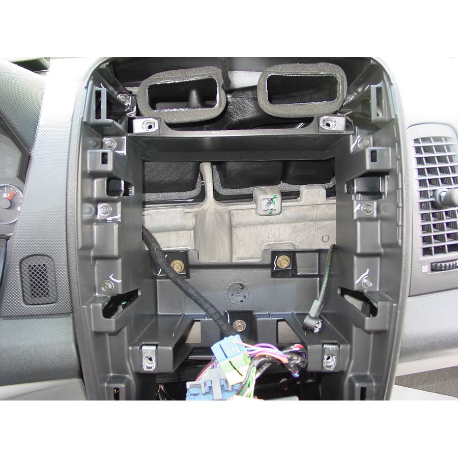 2005 Cadillac CTS Factory radio removed