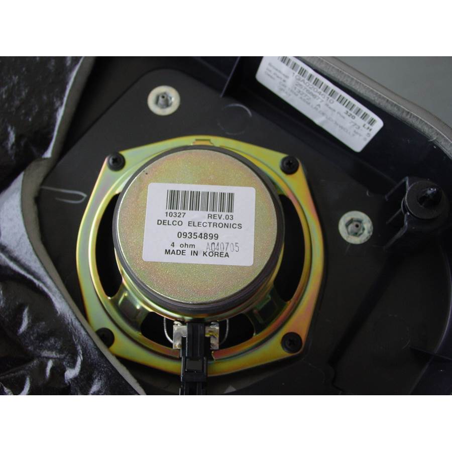 2003 Cadillac CTS Rear door speaker