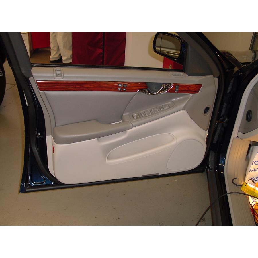 2000 Cadillac DeVille Front door speaker location