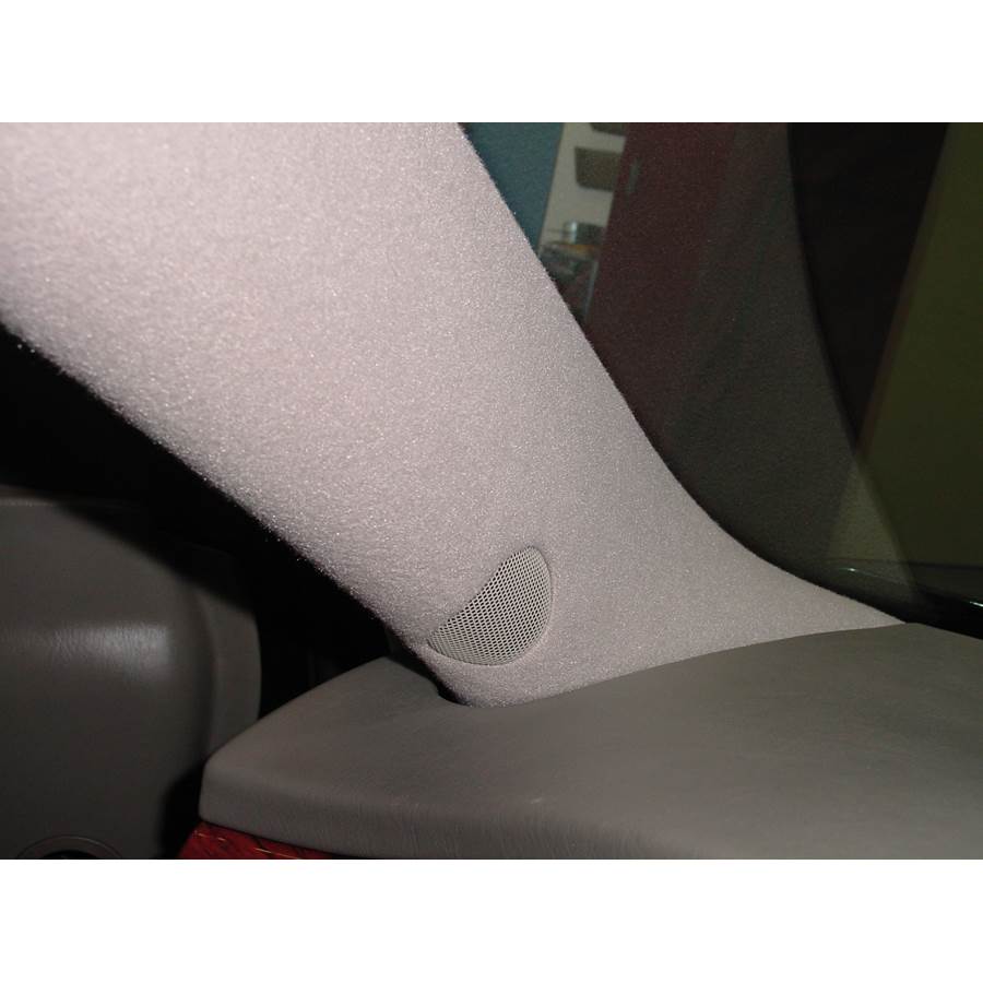 2000 Cadillac DeVille Front pillar speaker location